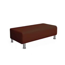 Банкетка офісна Tobi Sho Ремі для очікування 1500x520x380, шкірзам Світло-коричневий 2212