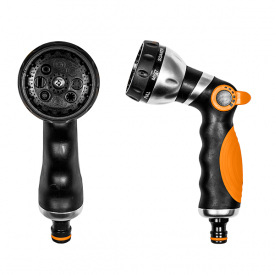 Пістолет для поливу металевий 8 режимів BLACK LINE Bradas