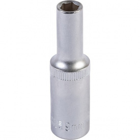Насадка торцева 6-гранна подовжена 1/2, 9 мм. CRV MASTERTOOL GM (78-0509)