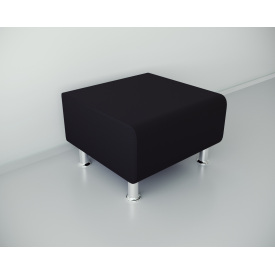 Пуф офісний Tobi Sho Ремі 600x520x380, шкірозамінник Чорний 2230