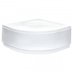 Поддон полукруглый BESCO DIPER 80x80x24/35см с сиденьем и ножки (#BAD-80-NK) Сумы