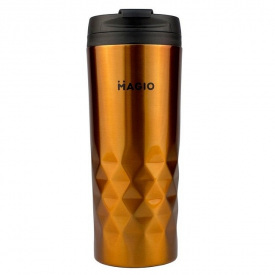 Термостакан с крышкой 500 мл MAGIO MG-1045O Orange N