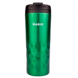 Термостакан с крышкой 500 мл MAGIO MG-1045G Green N