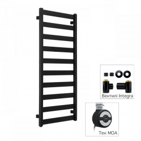 Полотенцесушитель водяной Terma Vivo 1390x500 Black mat (9005 mat)