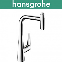 Смеситель Hansgrohe (art 72823000) для кухни однорычажный,с вытяжным душем TALIS Select M51 300 2jet Полтава