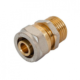 Сгон с наружной резьбой с проточкой Santan 16х1/2"