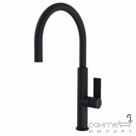 Смеситель для кухни Аква Родос Luna 13001 матовый черный