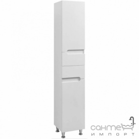 Напольный пенал Mirater Верона 40 белый, правосторонний