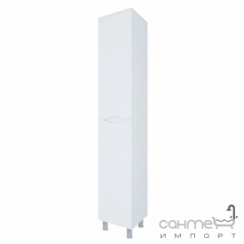 Пенал напольный Mirater Смайл 35 белый, правосторонний