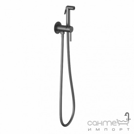 Гигиенический душ скрытого монтажа Volle Cascada Sistema H35 1590.160305 pistola gris оружейная сталь