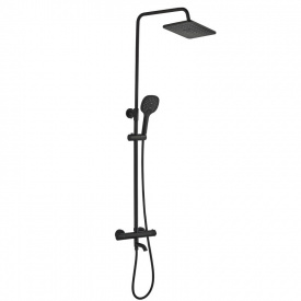 Душова система Globus Lux Termostatic R GLA-0041T-BB чорний