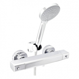 Змішувач для душу Rubineta Thermo-12/K Square хром (H2S0L08)