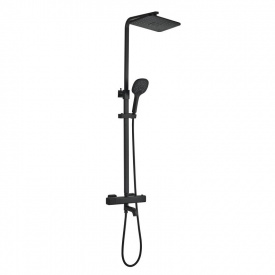 Душова система Globus Lux Termostatic Q VAN-GLQ-0041T-BB чорний