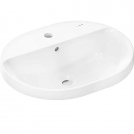 Раковина вбудована під стільницю Hansgrohe Xuniva U 55х45 см білий (60161450)