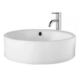 Раковина накладна на стільницю Devit Allround Ø 45 см білий (1510137)