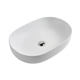 Раковина накладна на стільницю Devit Style 61х42 см білий матовий (1711060)