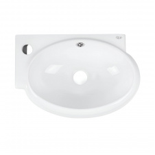 Раковина Qtap Leo 430x290x140 белая (QT11115011LWN)
