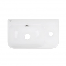 Раковина Qtap Tern 450х260х155 белая (QT17115117RWN)