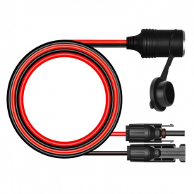 Адаптер для сонячних панелей 2Е MC4 - прикурювач 0,5 м (2E-ASP-CCP-MC4-0.5)