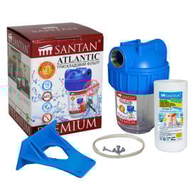 Фильтр для очистки воды Santan ATLANTIC 3PS, 1/2" (с картриджем)