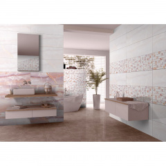 Плитка Ceramica Deseo Jolie Pink Dark 10х900х300 мм Новониколаевка