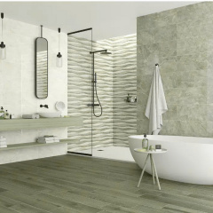 Плитка Ceramica Deseo Waves Montana Grey BR 9х750х250 мм 1A KTL (Euro 7 PZ Y 45 CJ) Дубно