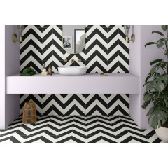 Плитка Ceramica Deseo EC.Zebra Black-White 9х223х223 мм Краматорськ