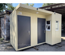 Модульний туалет з касиром