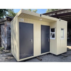 Модульний туалет з касиром Золотоноша