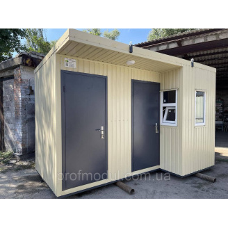 Модульний туалет з касиром
