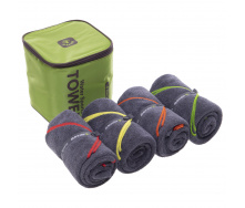 Комплект полотенец спортивных Water Sports TOWEL SP-Sport BT-TWT 4шт Темно-зеленый