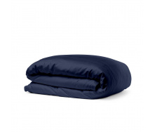 Полутораспальное пододеяльник Cosas DARK BLUE SATIN 160х220 см Синий