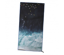 Полотенце для пляжа Ocean Beach Towel T-OST FDSO 80x160 см Темно-синий 33508382