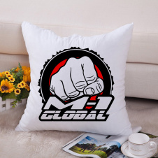 Подушка декоративная с принтом "М-1 Global" Push IT Белый Кавун П000660