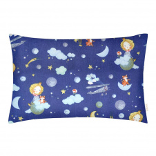 Детская наволочка Cosas LITTLE PRINCE BLUE Ранфорс 40х60 см Голубой