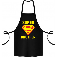 Фартук с принтом Арбуз Super brother 68 см Черный
