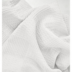 Полотенце Cosas CUBE WHITE Пике 75x130 см Белый Оріхів