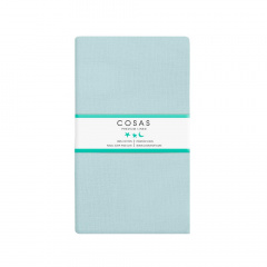 Подростковая постель с простыней на резинке LIGHT BLUE ANIMALS Cosas Белый 155х215 см Вознесенск