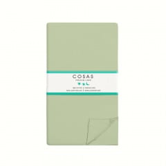 Полуторная постель с простыней на резинке Olive Cosas Оливка 160х220 см Хмельник