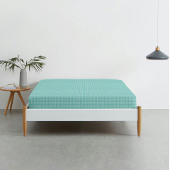 Простыня на резинке 80х160 см WHITE DOTS Cosas мятный Днепр
