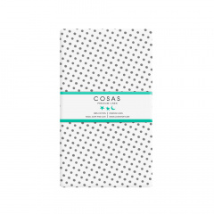 Простыня на резинке 120х200 см MINI DOTS CS7 Cosas белый Каменка-Днепровская