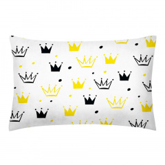 Евро наволочка Cosas YELLOW CROWNS 50х70 см Желтый Королево