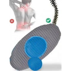 Ортопедическая подушка под спину OPT-TOP Back Support Pillow Comfy Curve (2081663919) Чернігів