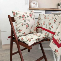 Подушка на стул Прованс Глория Цветы 40х40 см Разноцветный (6796) Володимир-Волинський