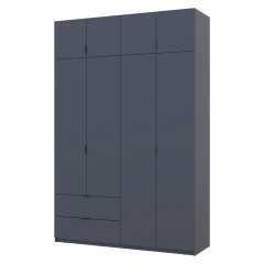 Распашной шкаф для одежды Doros Лукас Графит 160х50х240 см (80736287) Володарск-Волынский