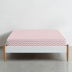 Простыня на резинке 160х200 см ROSE ZIGZAG Cosas Ворожба