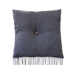 Декоративная подушка с пуговкой Прованс DIJON grafit 45х45 см (2668) Володарск-Волынский