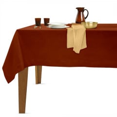 Скатерть на стол водоотталкивающая Cosas 160х300 CINNAMON Ворожба