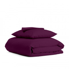 Детское постельное белье в кроватку Dark Cherry Cosas Марсала 110х140 см Василівка