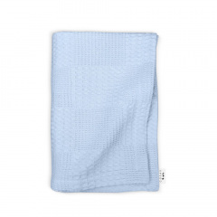 Полотенце Cosas CUBE LIGHT BLUE Пике 75x130 см Голубой Коростень